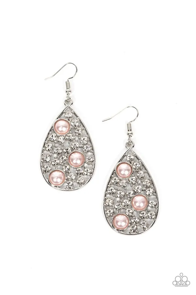 Paparazzi Jewelry Earrings Paparazzi Earring Bauble Burst Pink Paparazzi Jewelry Earrings Paparazzi Earring Bauble Burst Pink