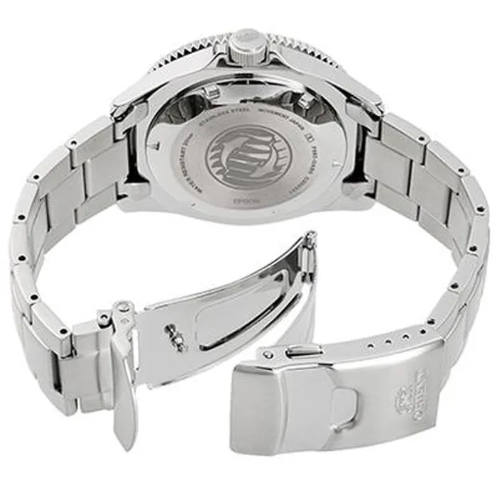Bracelets Orient Mens Automatic Watch Kanno Red Dial Silver Tone Bracelet RAAA0915R19B ORIENT