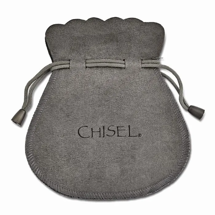 Chisel Earrings Stainless Steel Polished Fancy Shepherd Hook Earrings Chisel Earrings Stainless Steel Polished Fancy Shepherd Hook Earrings