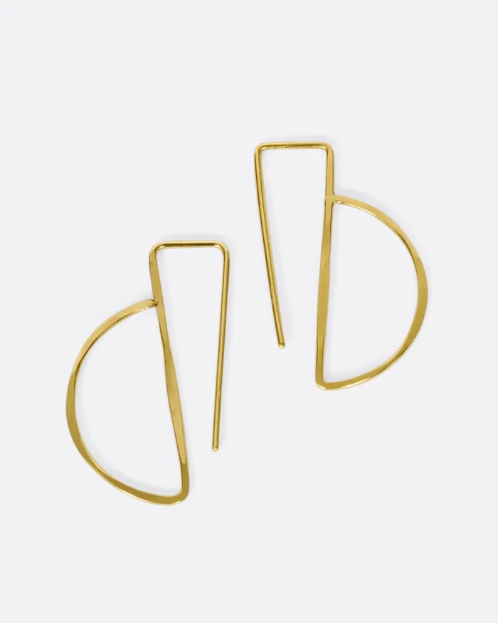 CHRISTINE FAIL Earrings Small Partition Hook Earrings