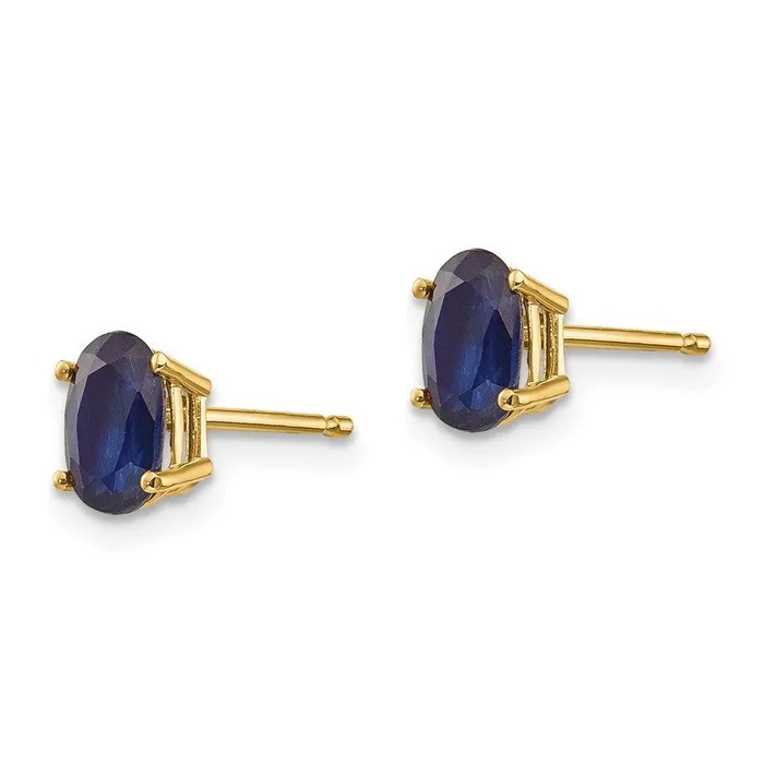 Jewelry Earrings 14k Sapphire Earrings September