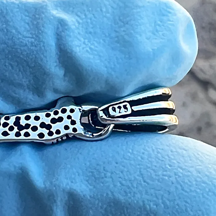 Necklaces Real 925 Sterling Silver Hawaiian Fish Hook Tribal Makau Pendant Bling Cartel