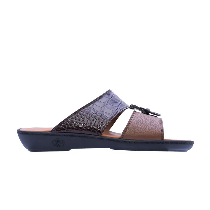 ATestoni Mens TLM PrCroc Calf Sandal A Testoni Rings