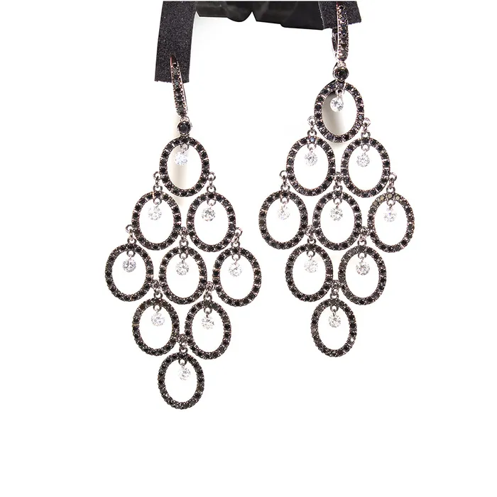 Digo Digo Earrings 18 Carat White Gold Earrings