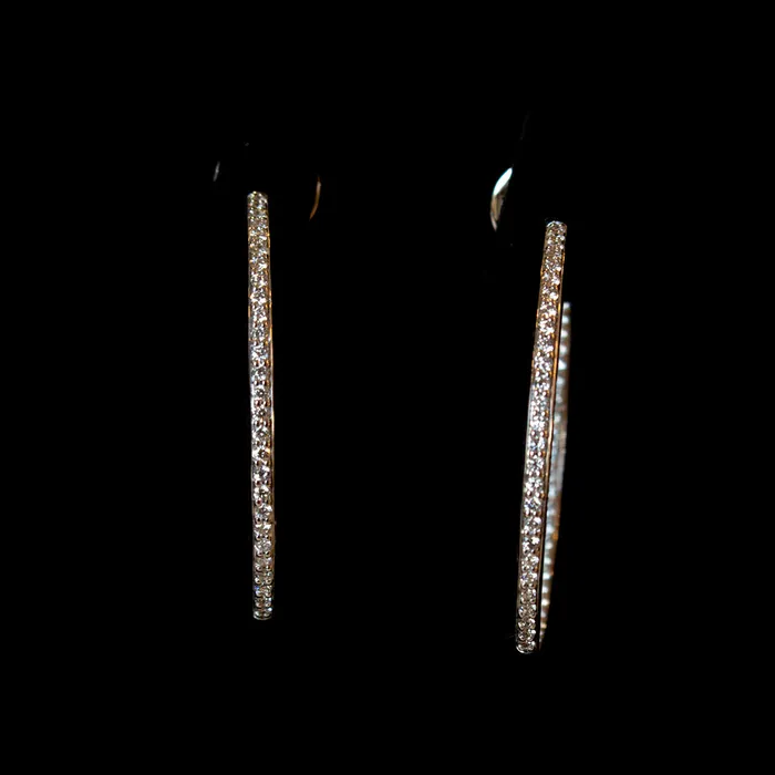 Digo Digo Earrings 18 Carat White Gold Earrings Digo Digo Earrings 18 Carat White Gold Earrings