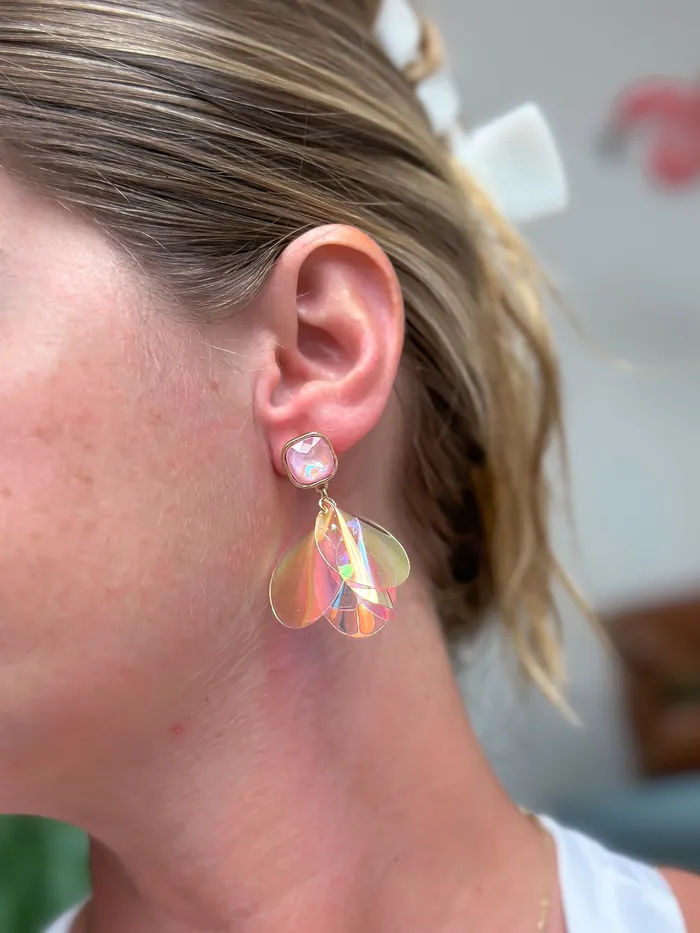 Earrings Prep Obsessed ESS Shimmering Cluster Dangle Earrings