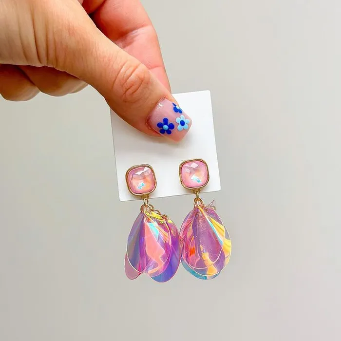 Earrings Prep Obsessed ESS Shimmering Cluster Dangle Earrings