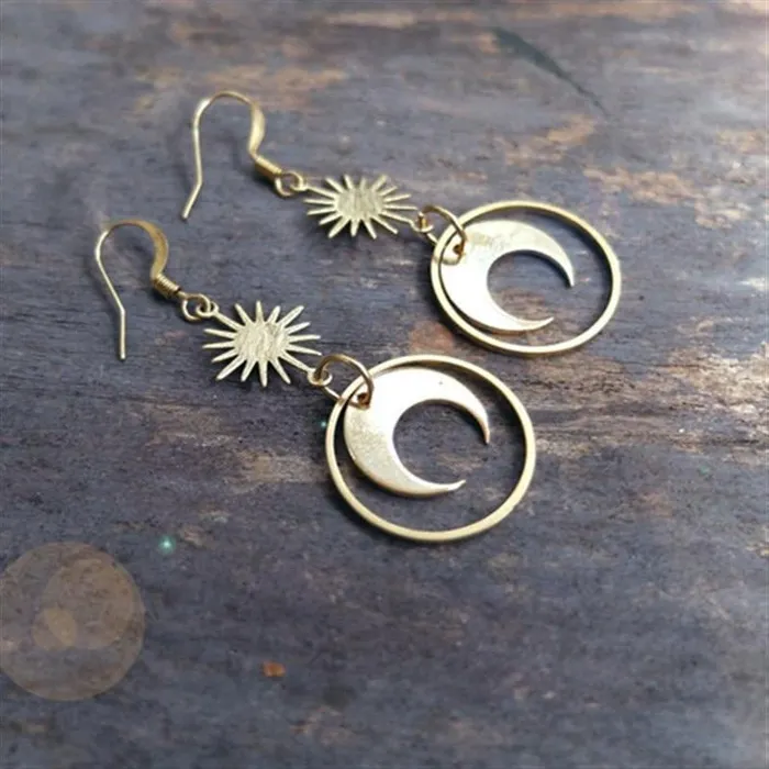 Earrings WickedAF NeoGothic Moon Earrings
