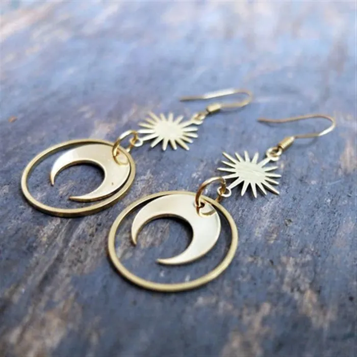 Earrings WickedAF NeoGothic Moon Earrings