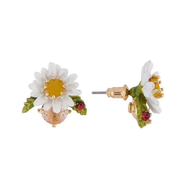 Les NereidesDaisy On Faceted Glass EarringsOne Size Les Nereides Earrings