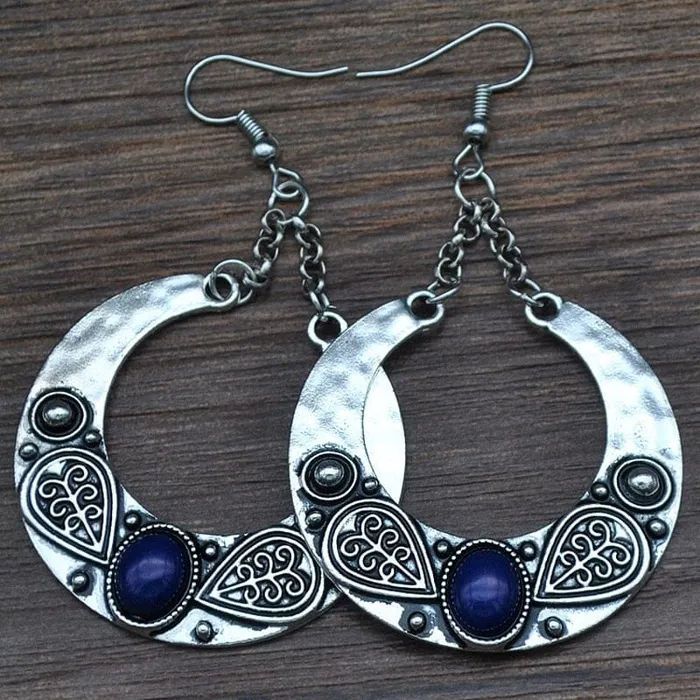 wickedafstore Earrings Oriental Boho Earrings