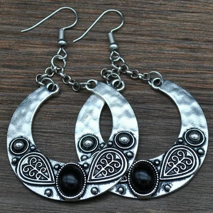 wickedafstore Earrings Oriental Boho Earrings