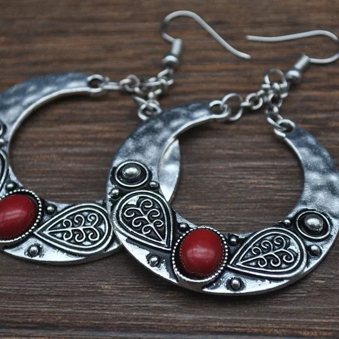 wickedafstore Earrings Oriental Boho Earrings