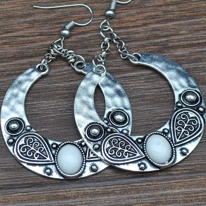 wickedafstore Earrings Oriental Boho Earrings