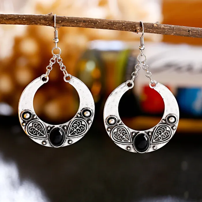 wickedafstore Earrings Oriental Boho Earrings